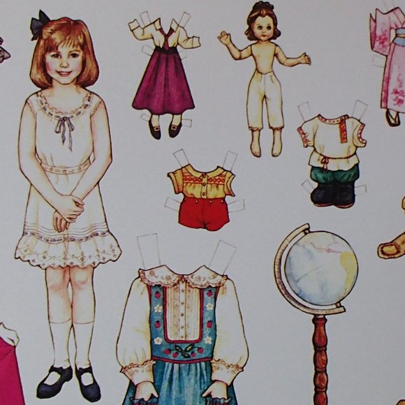 COPY - Theresa Borelli Paper Doll One Sheet Uncut BOGO - Picture 8 of 12